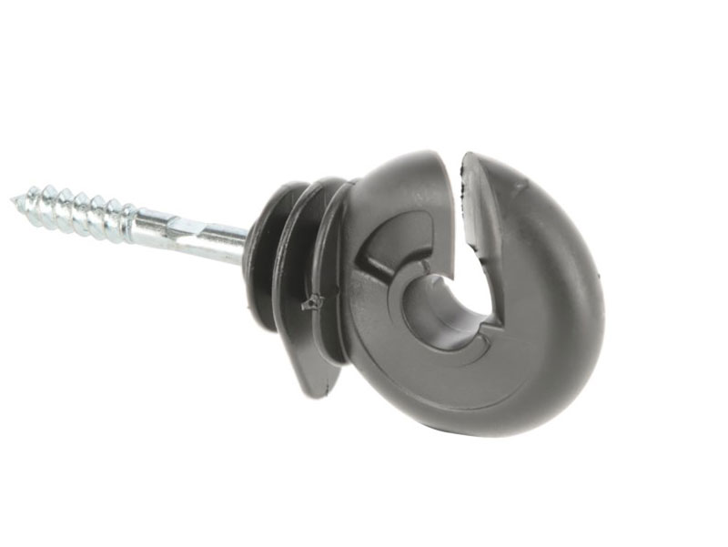 schwarzer Ringisolator aus Recyclingmaterial