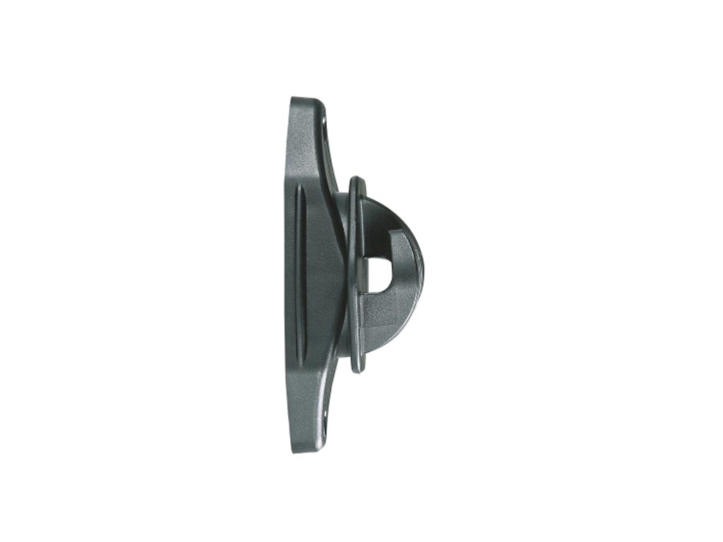 Schwarzer Seilisolator